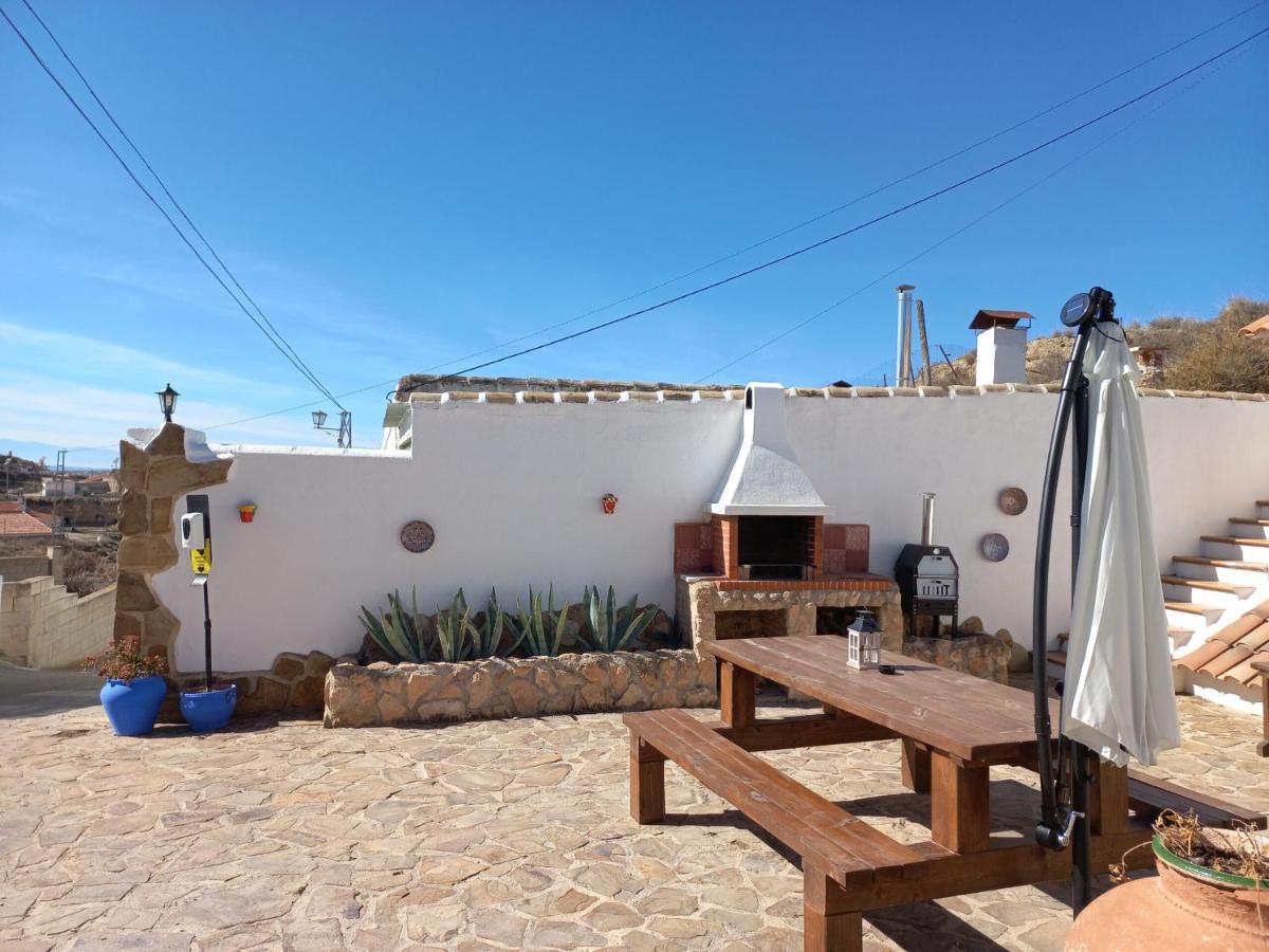 Cuevas Barrio Las Santas Huescar Exterior photo